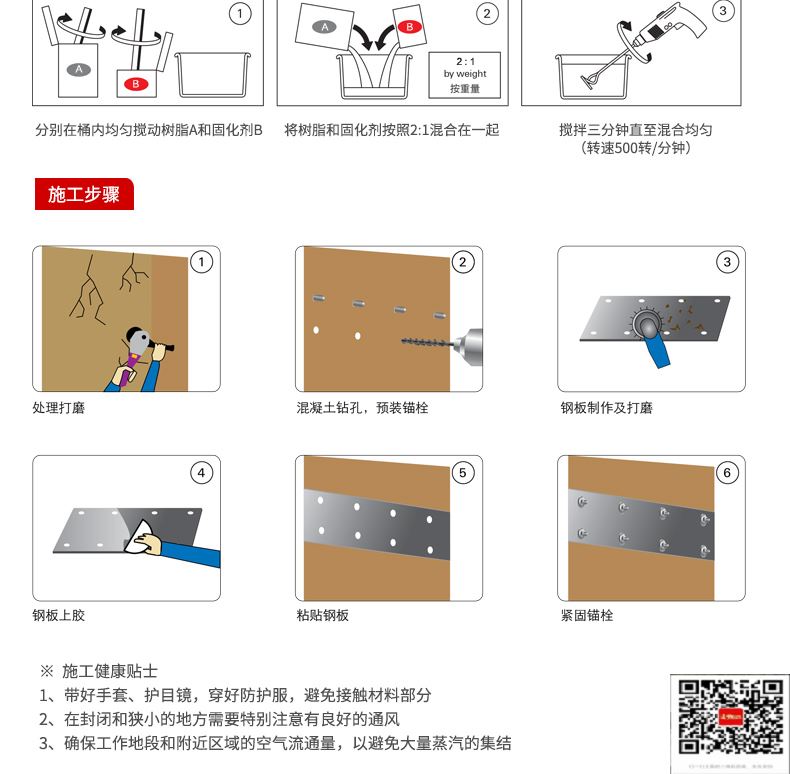 包钢内乡粘钢加固施工过程